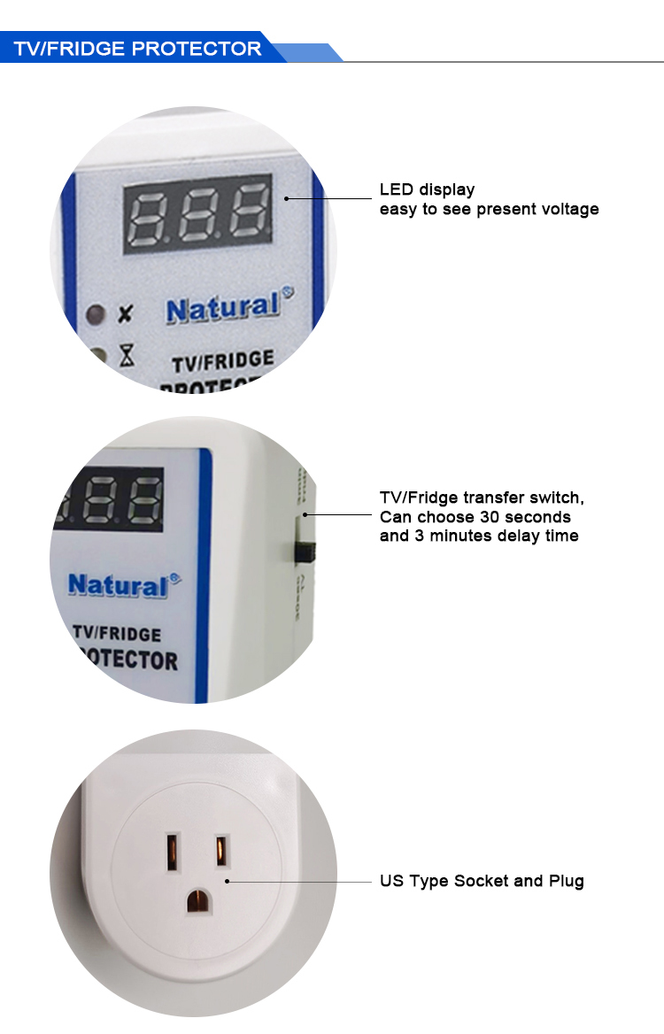 US Type Voltage Protector